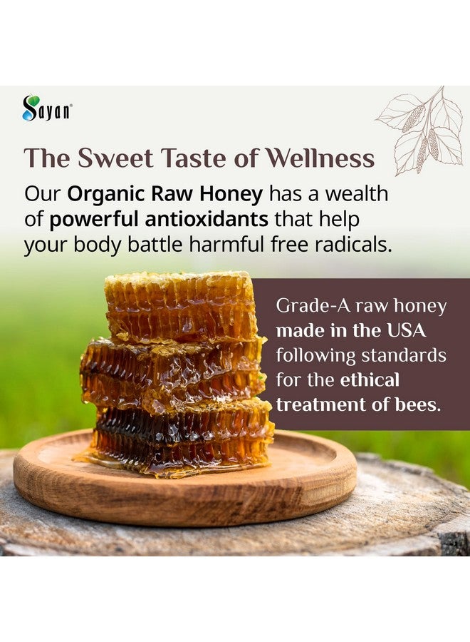 Sayan Organic Honey with Pure Shilajit Resin 7.7 oz /218 g - Potent Fulvic Acid Supplement - Immune System Support, Detox & Natural Energy - Gluten-Free, Non-GMO, All Natural & Tested - Image 4
