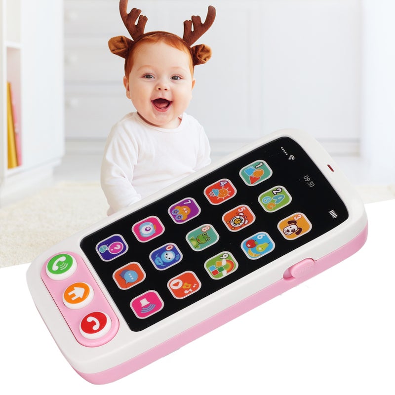 Baby Learning Mobile Phone Simulation Music Fun Smartphone Toy for Children Early Education - Image 1