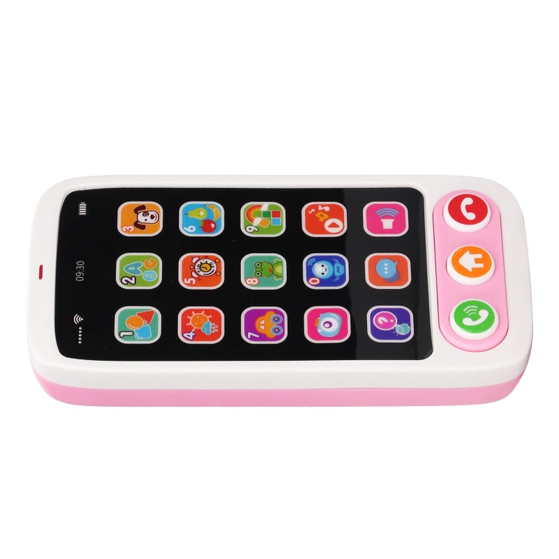 Baby Learning Mobile Phone Simulation Music Fun Smartphone Toy for Children Early Education - Image 2