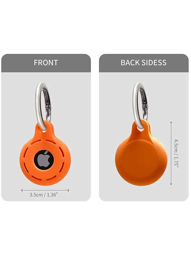 Generic Durable Hard Plastic Case for Apple AirTag with Keychain and Strap, Ideal for Pet Dog Collars and Wallets, Anti-Lost Tracker Protector with Loop Accessory, Secure Holder for AirTag.  - Image 4