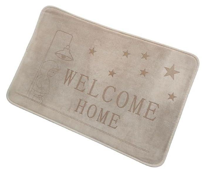 Spaceshoop Bath Mat Plush Non-Slip Soft and Highly Absorbent Bathroom Mat for Bathtub Side Mat size 60 * 40 - Image 1