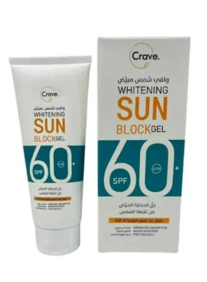 CRAVE Whitening Sun Block Gel 60 Spf 100 ML