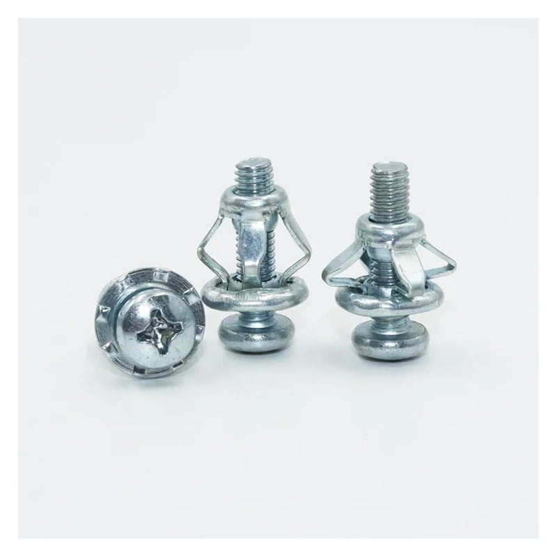 مراسي الأبواب المجوفة 200 قطعة صامولة تمدد برشام على شكل بتلة صواميل برشام معدنية برشام M6x25 - Image 5