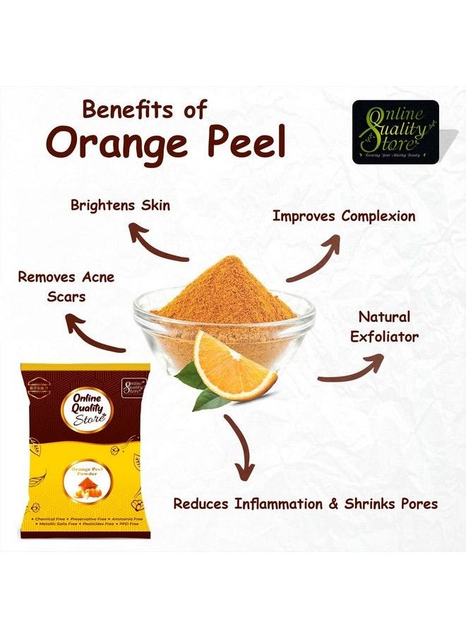 Online Quality Store - Orange Peel Powder For Skin Whitening 300 Gm - Image 1