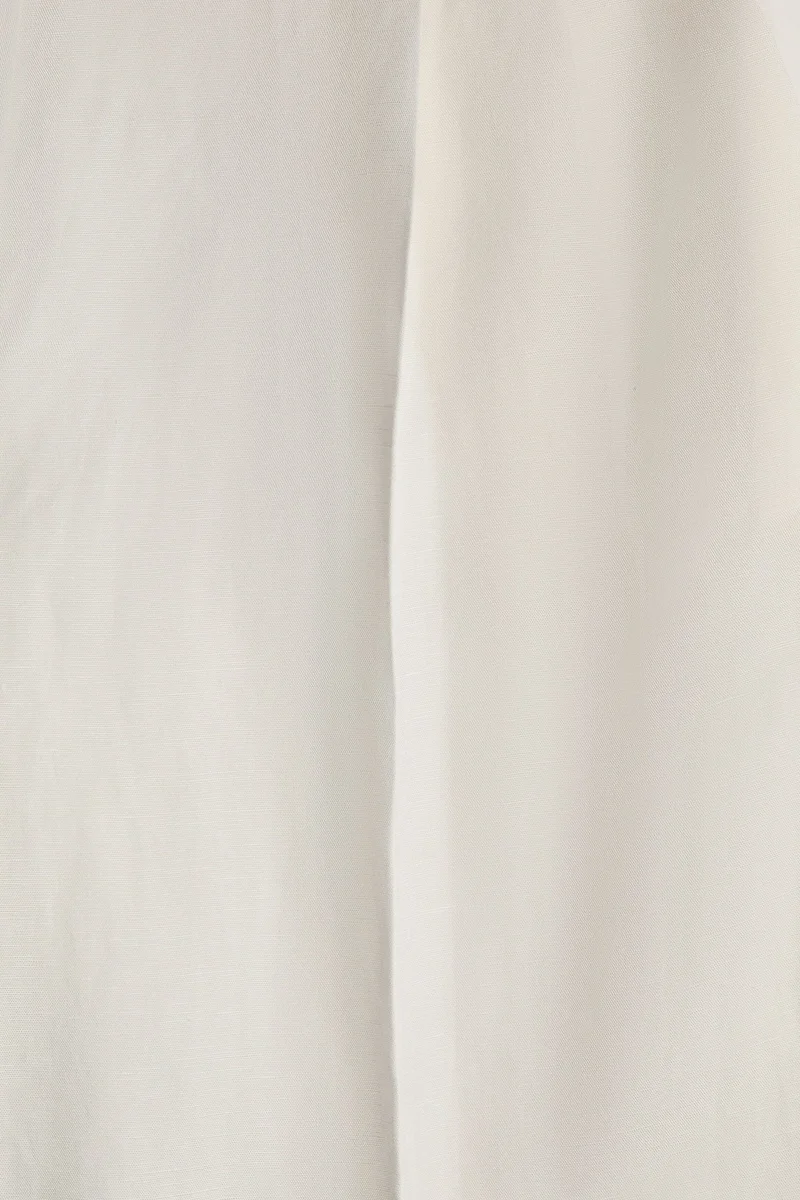H&M  Wide linen-blend culottes for Women | Best Price UAE