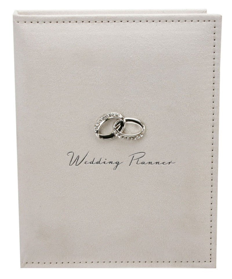 Amore Wedding Planner Organiser Cream Suede WG293 - Image 1