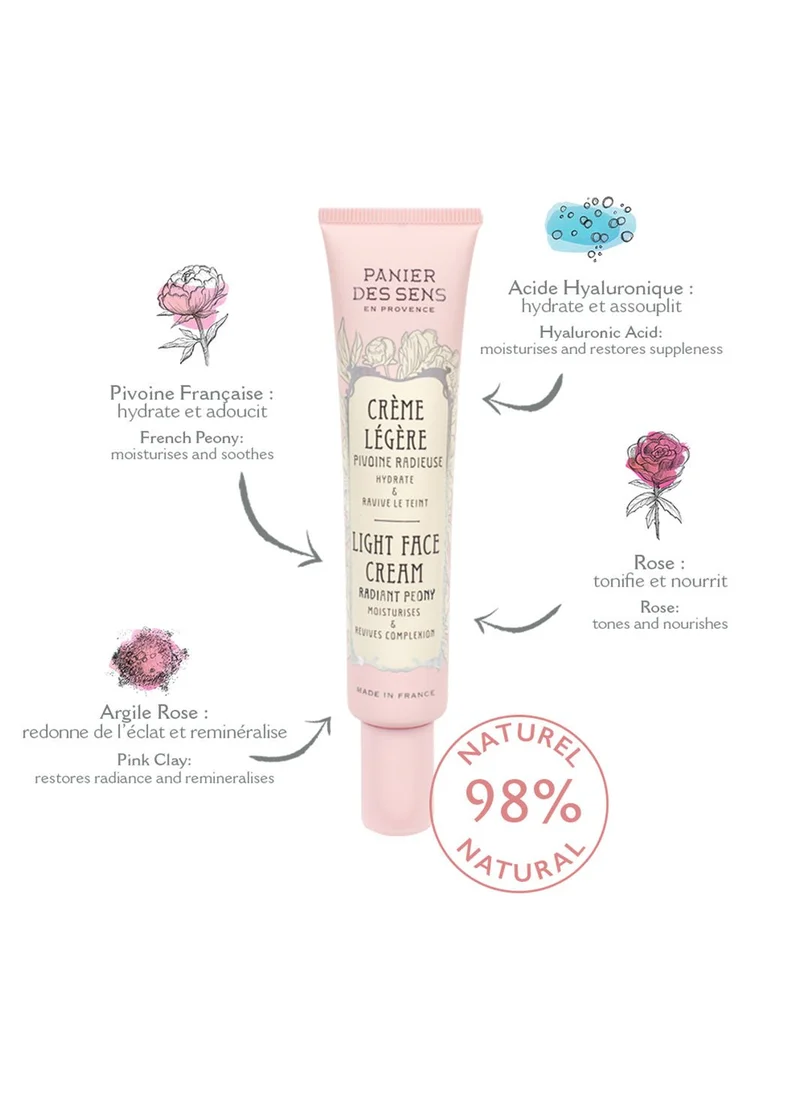 بانيير دي سينز Light Face Cream - Hydration & Radiance