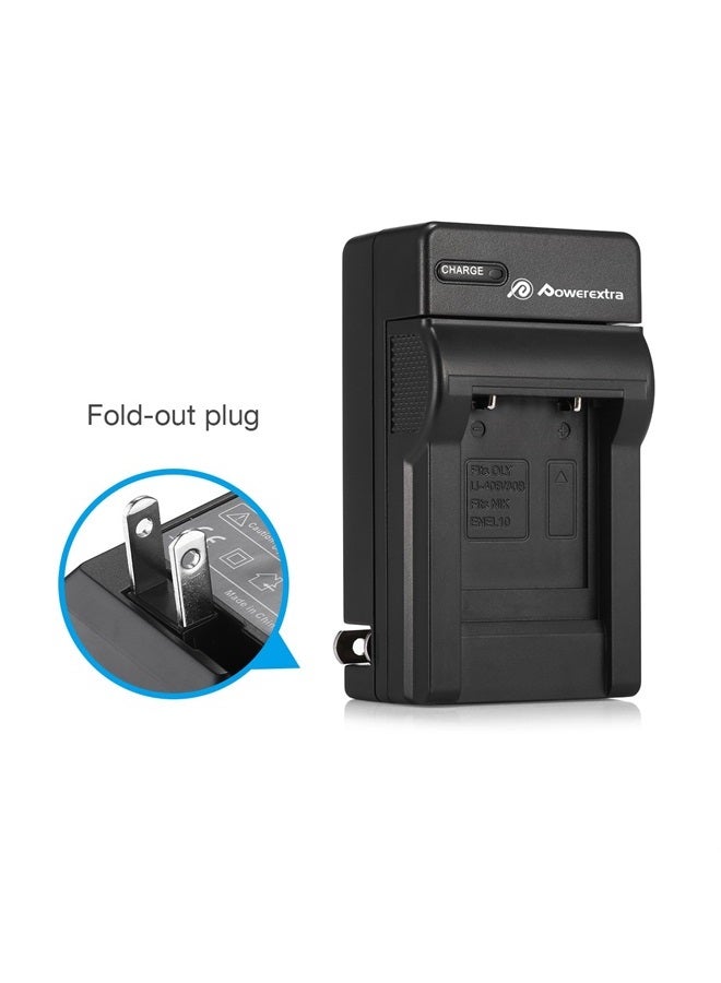 Powerextra 2 x NP-45A NP-45B NP-45S Battery and Charger Compatible with Fujifilm INSTAX Mini 90 Fujifilm FinePix XP140 XP130 XP120 XP90 XP80 XP70 XP60 XP50 XP30 XP20 T560 T550 T510 T500 T400 T360 - Image 3