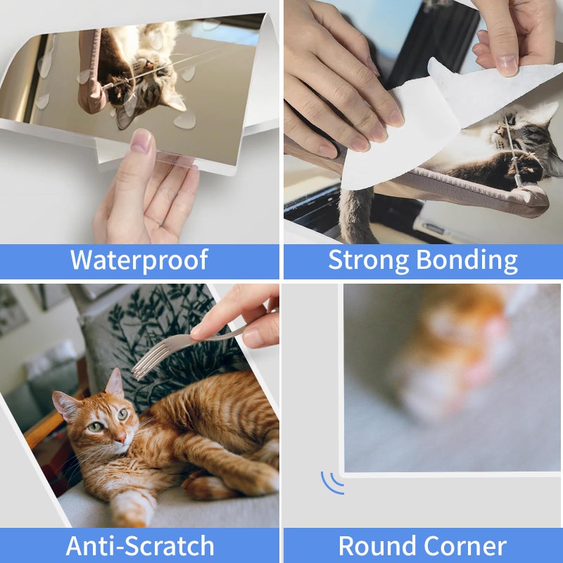FungLam Thermal Laminating Pouches, FungLam Clear Laminating Sheets, 3 Mil Thickness Thermal Laminating Sheets, 9Ã—11.5 Inch Laminator Sheets for Laminators, Clear Plastic Letter Size Sheets, 50 Pack. - Image 3