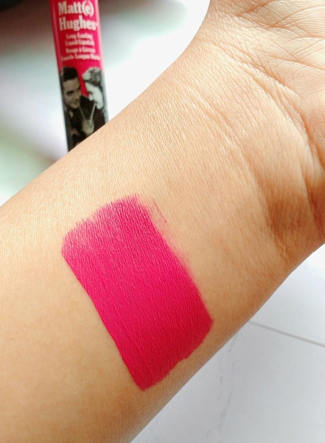 theBalm Meet Matte Hughes Long Lasting Liquid Lipstick Sentimental - Image 3