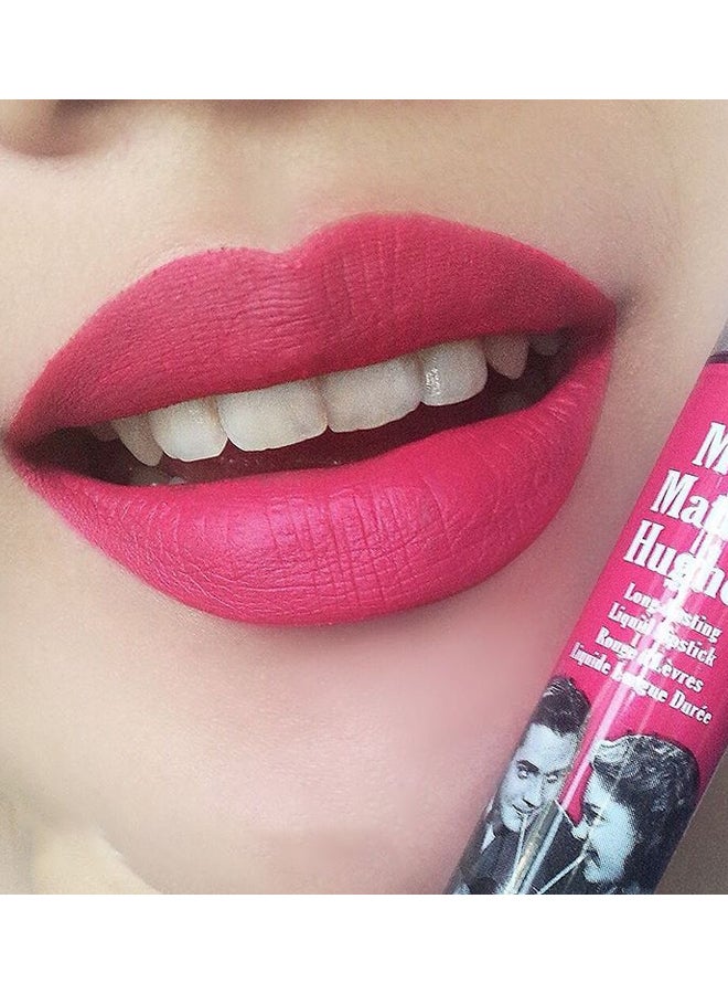 theBalm Meet Matte Hughes Long Lasting Liquid Lipstick Sentimental - Image 4