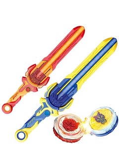 Y&D Battling Top Burst Gyro Toy, Spinning Top w/Sword Launcher, Battle Game Set Toys For 5 6 7 8 9 10 Years Old Boys Girls, Special training set metal gyro play games for kids' Gifts  - Image 2