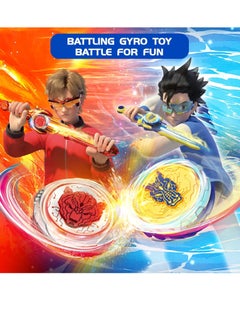Y&D Battling Top Burst Gyro Toy, Spinning Top w/Sword Launcher, Battle Game Set Toys For 5 6 7 8 9 10 Years Old Boys Girls, Special training set metal gyro play games for kids' Gifts  - Image 3