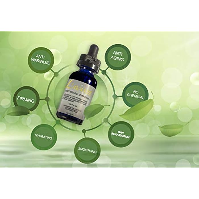 L'avante Double Stem Cell Silver Serum - Anti-aging, Anti-wrinkle and Skin Rejuvenation Treatment for Face and Neck, Scar and Acne Treatment, Moisturizer, Skin Hydration - Image 2