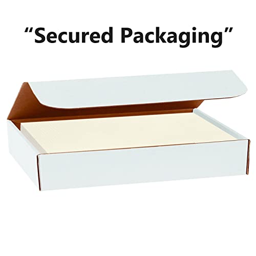 Hamilco ورق كاردستوك قماش هاملكو - 8 1/2 × 11" سميك ثقيل الوزن 80 رطل - 50 حزمة (العاجي) - Image 4