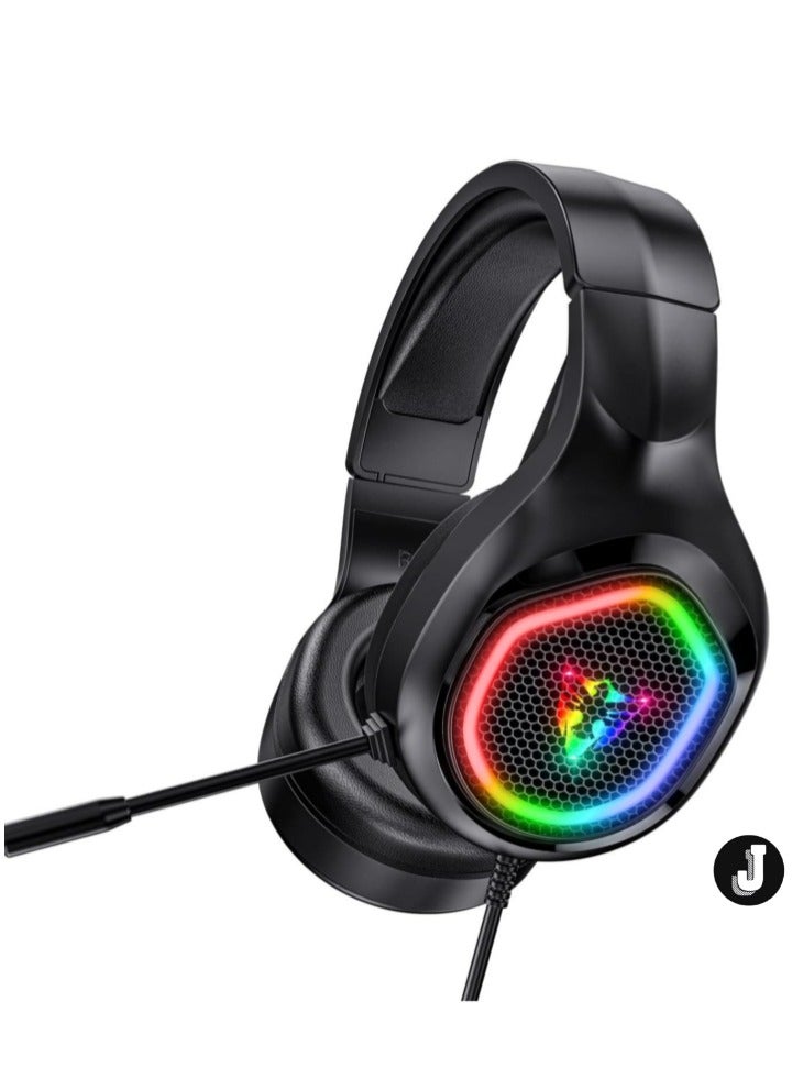 JAJEEK "3D Surround Sound Gaming Headset with Mic – G503 Wired Headphones for PC, Xbox, PS4, and More" - Image 1