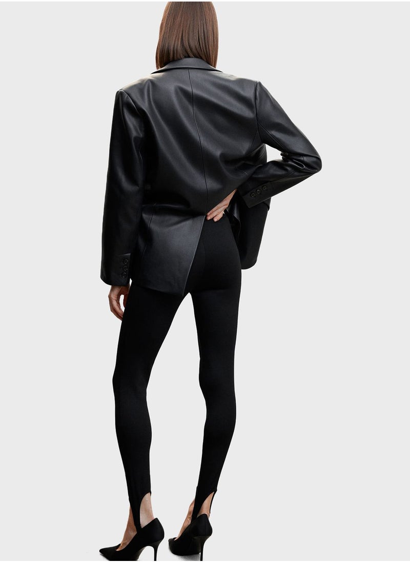 MANGO - High Waist Leggings - Image 1