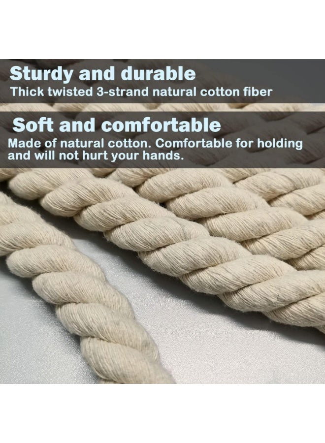 35FT Tug of War Rope for Kids and Adults, Field Day Soft Cotton Rope Games for Team Building Activities, Outdoor Lawn Yard Family Reunion Birthday Party Games - Image 3