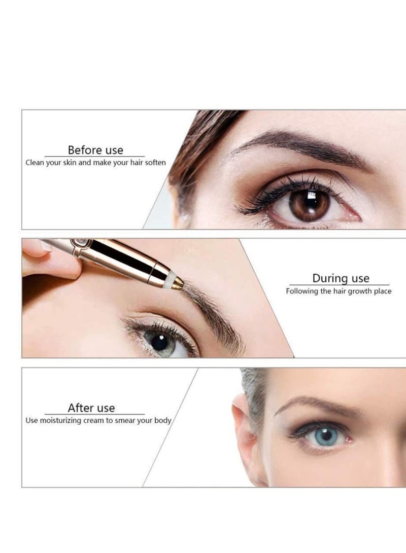 Flawless Eyebrows Electric Hair Remover Shaver - Image 3