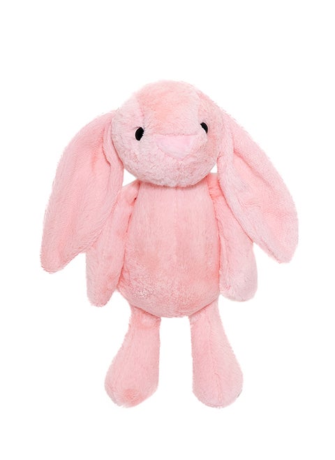 Plush Bunny With Floppy Ears Pink Color Size 33 cm