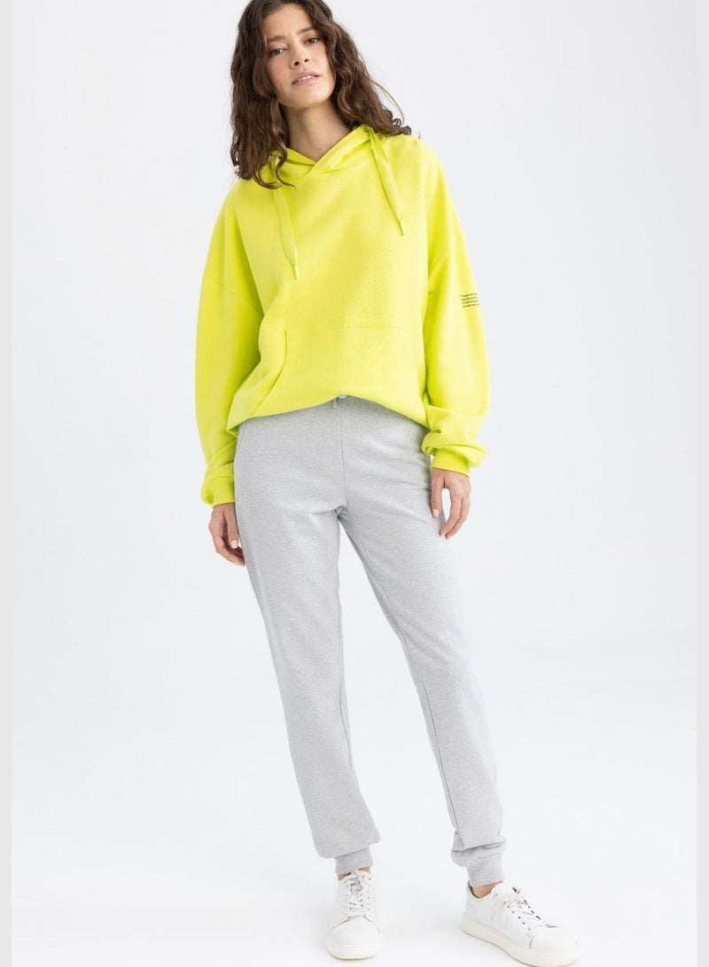 DeFacto Regular Fit Tie Waist Joggers - Image 3