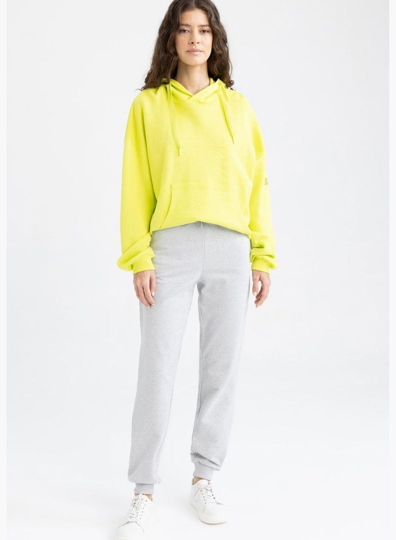 DeFacto Regular Fit Tie Waist Joggers - Image 2