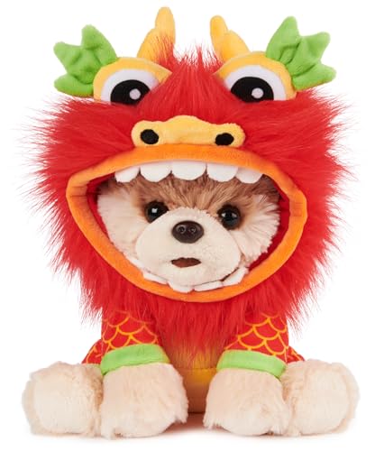 GUND Boo The Worlds Cutest Dog Lunar New Year Dragon Plush Pomeranian Stuffed Animal for Ages 1 and Up 9 - Image 1