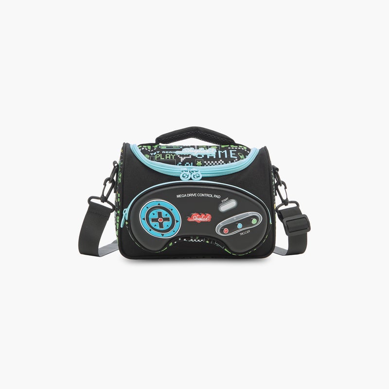 Skylar Game Print Lunch Bag for Kids - Image 1