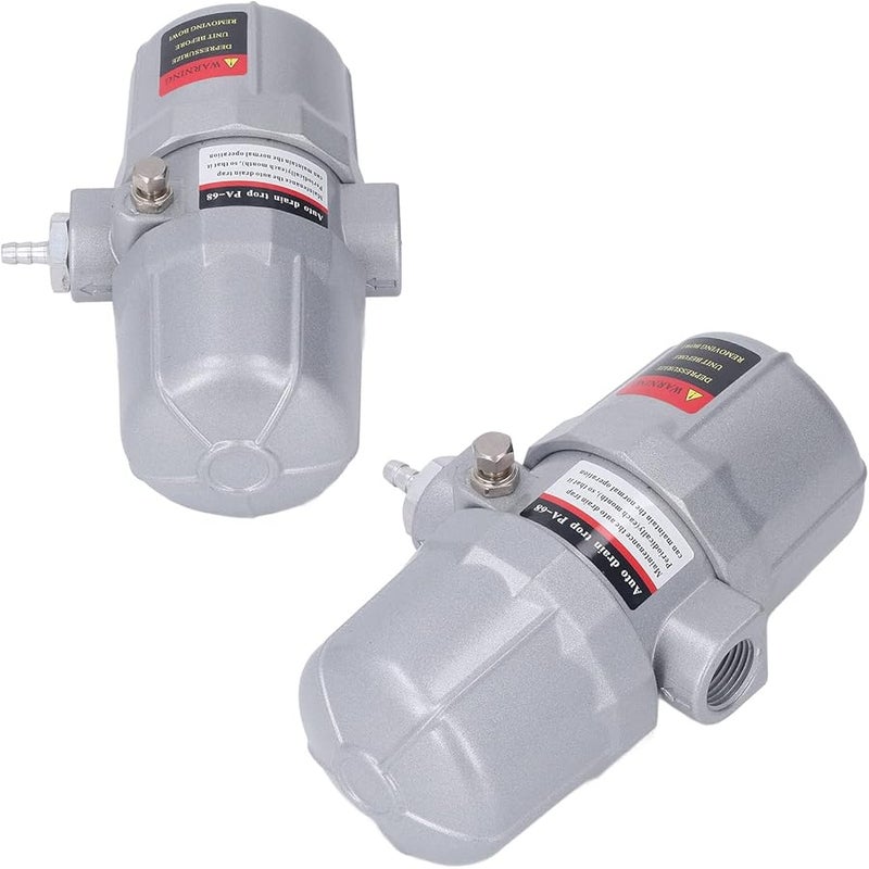 G1 2 Inch Automatic Drain Valve Aluminum Alloy Pneumatic Storage Screw Trap - Image 3