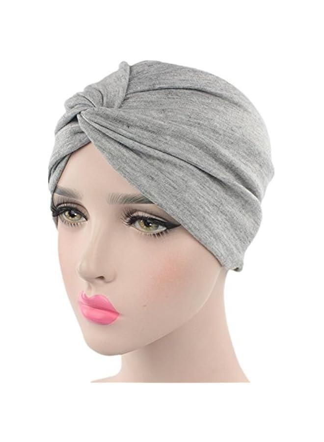 Chemo Sleep Turban Headwear Scarf Beanie Cap Hat for Cancer Patient Hair Loss  - Image 2
