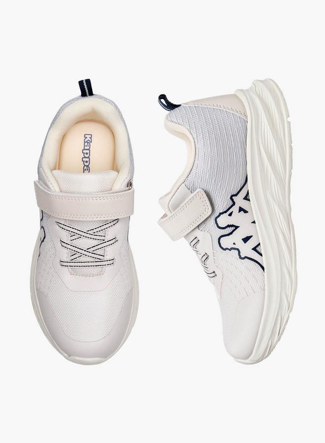 Kappa Unisex Logo Print Hook And Loop Sports Shoes - Image 1