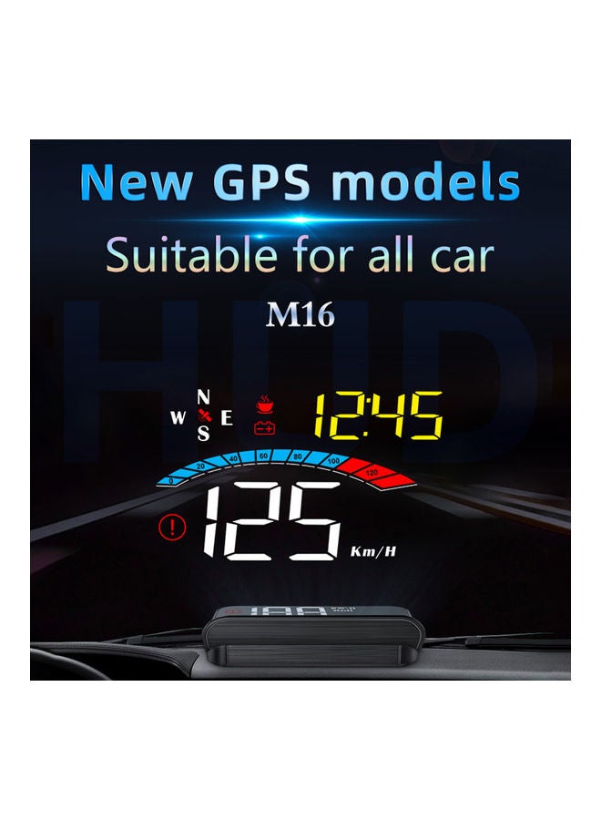 نيبمينينت Car HUD Display, GPS Head Up Display Windshield Projector with Speed - Image 1