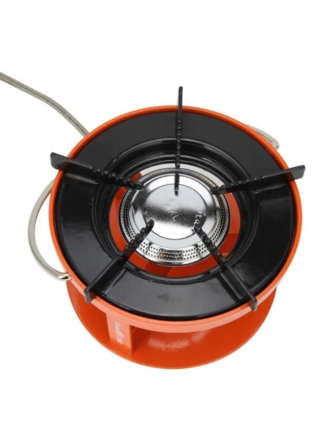 CM Hornilla de gas portátil de un solo quemador para viajes, acampadas, cocina al aire libre y senderismo, con mando de control, modelo CM-38462. - Image 4