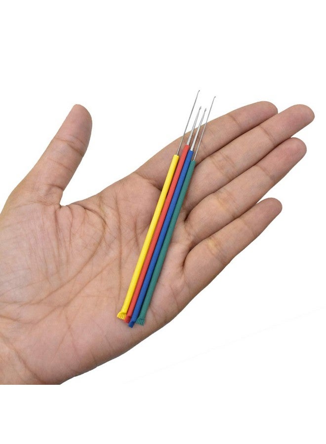Embroiderymaterial Aari Embroidery Needles with Colorful Sleeves for Beading and Embroidery Purpose (Pack of 4) - Image 3