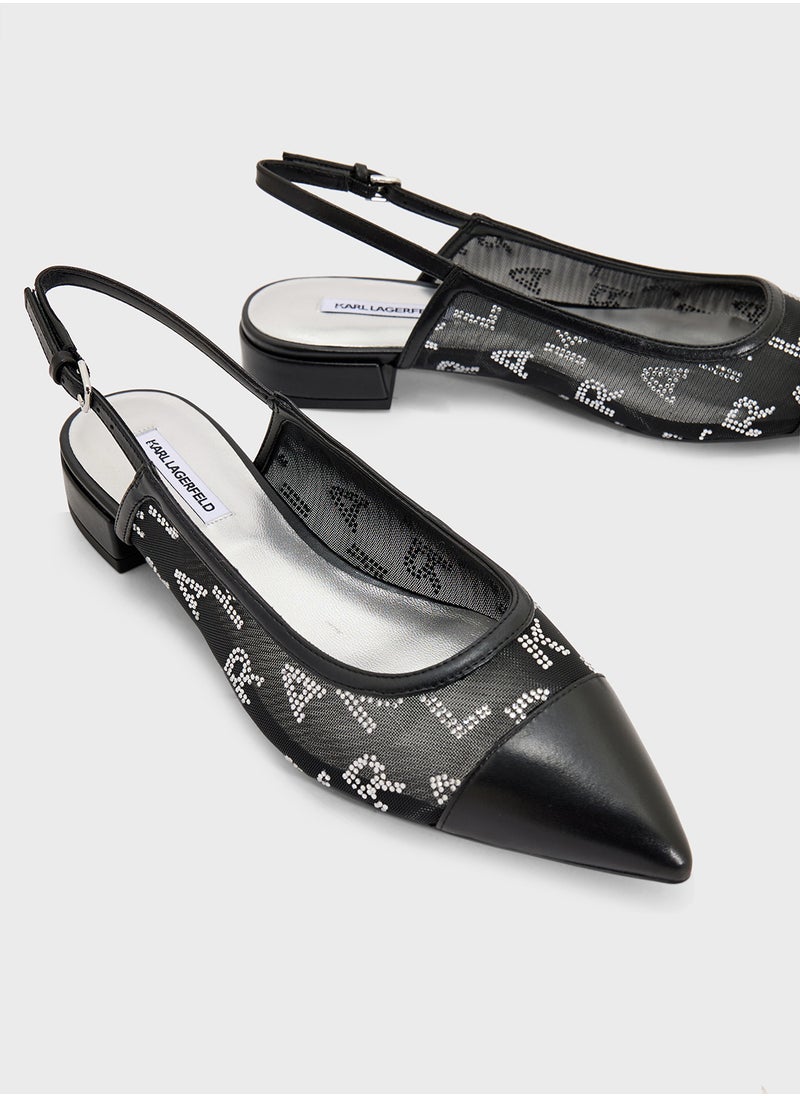 كارل لاغرفيلد Kerrie Pumps  - Image 4