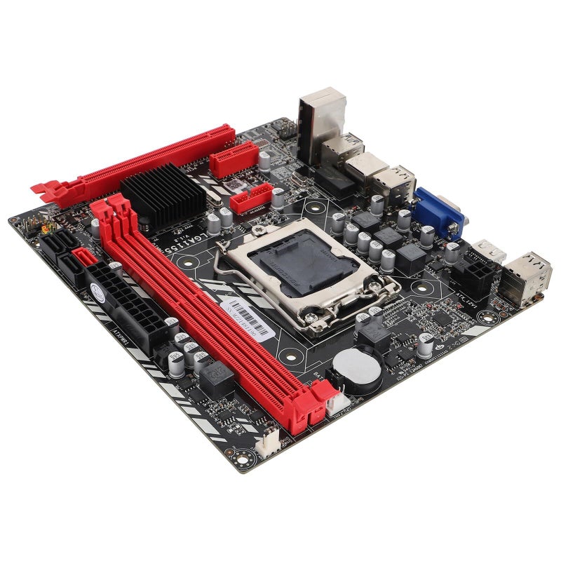 لوحة أم B75m 1155 لسطح المكتب من نوع DDR3 Micro ATX متوافقة مع معالجات Intel Core I3 - Image 2