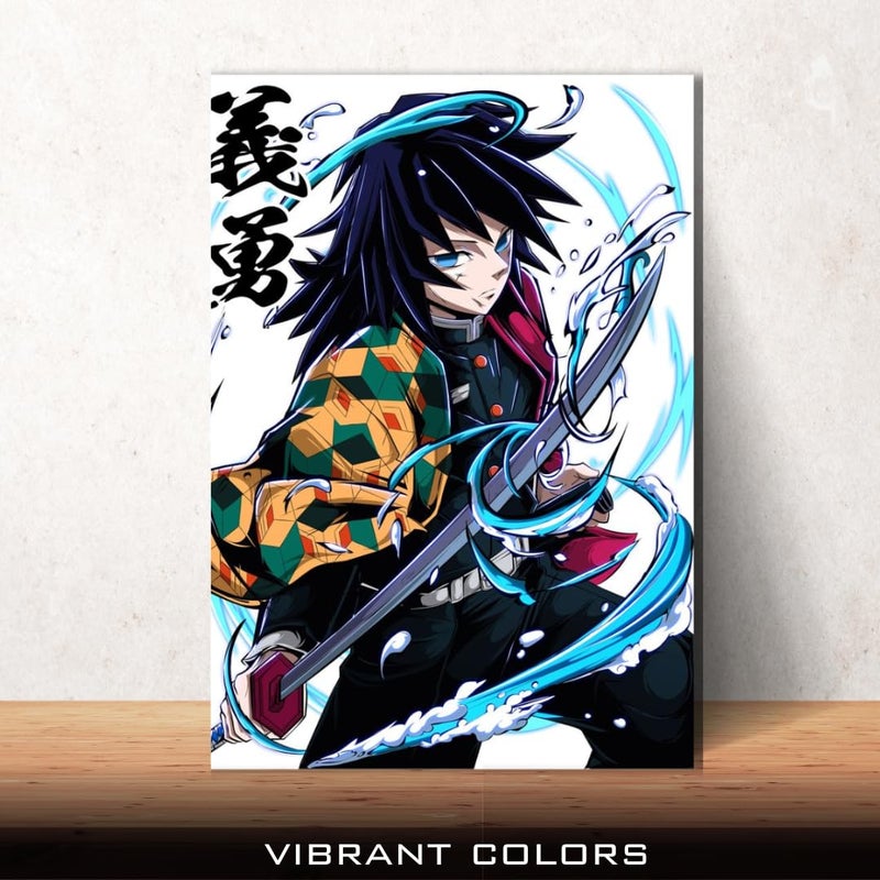 Anime posters | set of 6 poster, (12x18) inches poster size, for home and room decoration, perfect for_DEMON_SLAYER_ fans, wall art for ANIME enthusiasts  - Image 4
