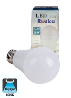 15W LED Bulb R-15A60, E27 Socket, Energy-Saving Light, 220-240V