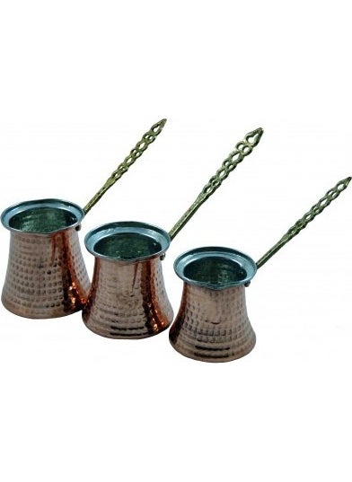 Modatools Copper Coffee Pot Set of 3 12192 