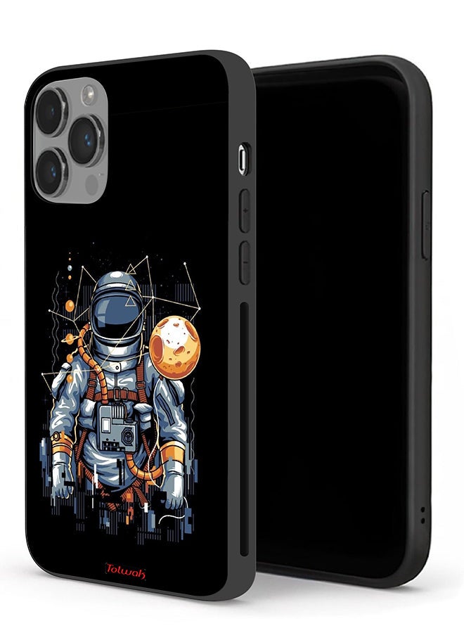 Tolwak Apple iPhone 14 Pro Max Protective Case Astronaut Abstract Art - Image 1