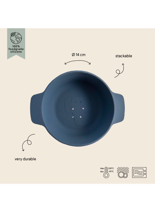 Trixie Silicone Feeding Bowl - Mrs. Elephant - Image 2