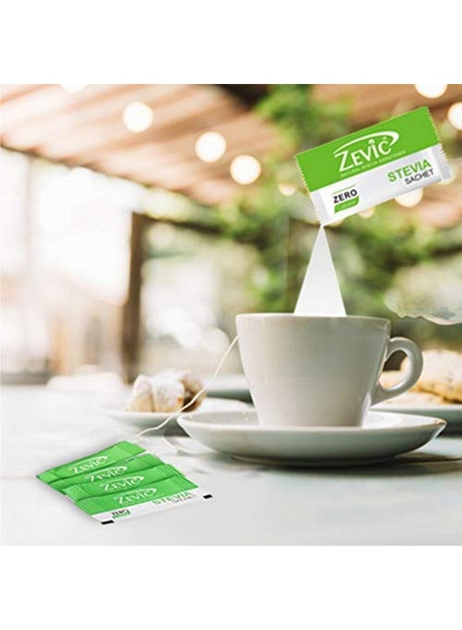 Zevic 100% Sugar Free Natural Stevia Sachets | Zero Calories | Vegan & Keto | Diabetic Friendly - 205 g (150 Units) - Image 5