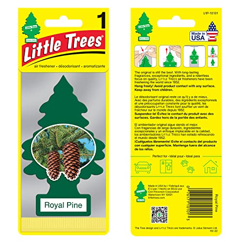 Little Trees Hanging Car Air Freshener (Royal Pine) - Image 1
