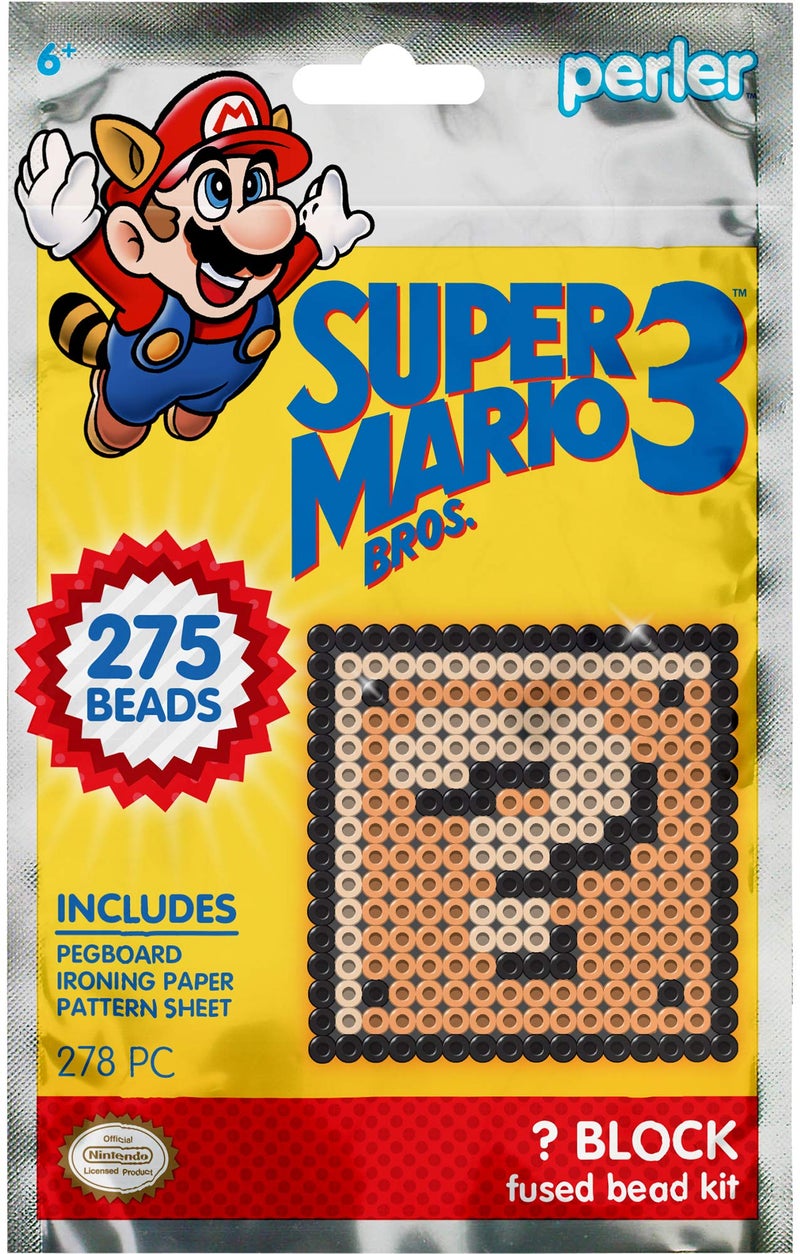 Perler Beads Super Mario Bros 3 Coin Box Kit