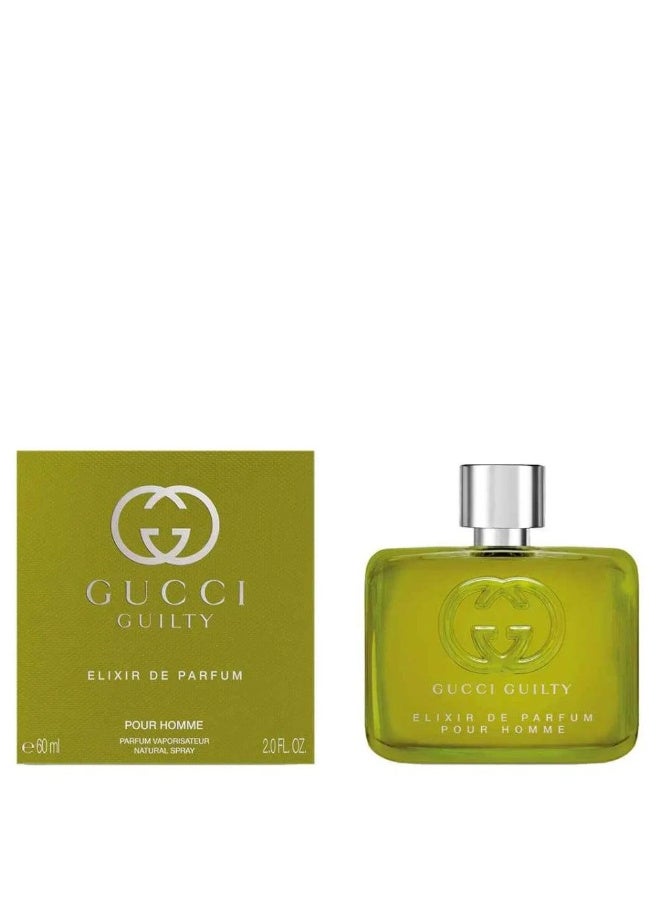 إليكسر عطر قوتشي غليتي اليكسير دو بارفيوم الرجالي 60مل - Image 2