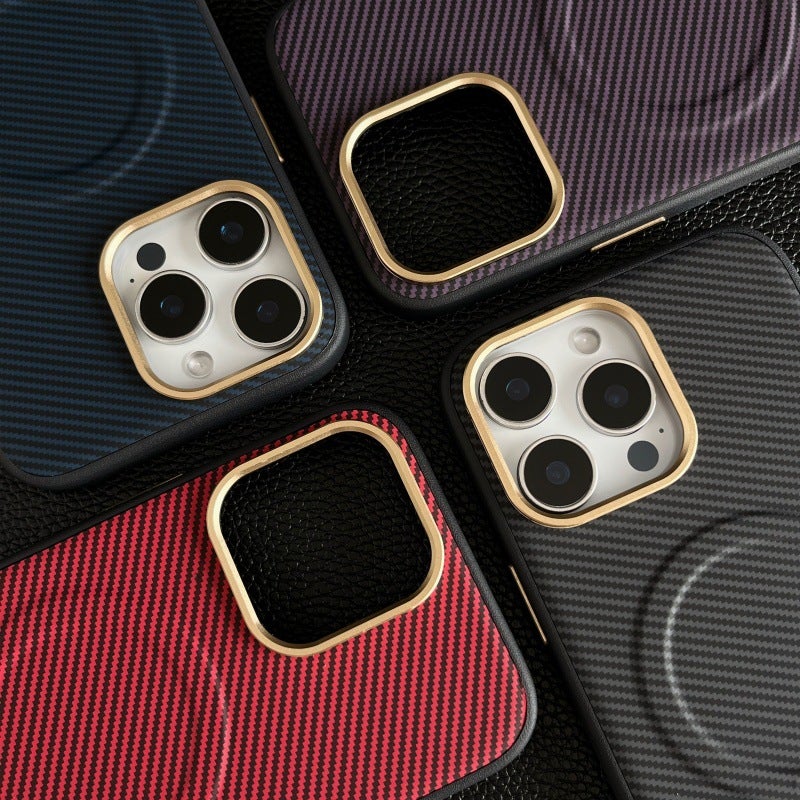 iPhone 16 Pro Max Leather Cover Protective , for iPhone 16 16 Plus 16 Pro 16 Pro Max , Blue Texture , with Easy Storage - Image 3