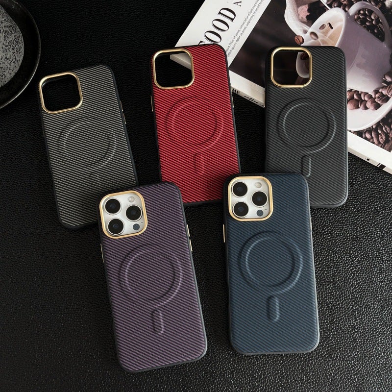 iPhone 16 Pro Max Leather Cover Protective , for iPhone 16 16 Plus 16 Pro 16 Pro Max , Blue Texture , with Easy Storage - Image 2