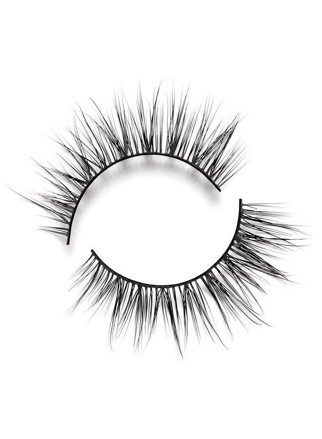Lilly Lashes Lilly Lashes Royalty - Lite Mink Lashes | False Eyelashes Perfect for Small, Mono Lid And Almond Eyes | Cat Eye Mink Strip Fake Dramatic Fluffy Flare Lashes 15mm length, Reusable Up to 15 wears  - Image 2