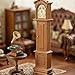 Minamzee 112 Dollhouse Furniture Accessories Set 3Pcs Victorian Miniature Grandfather Clock Vintage Phonograph Round Side Table Mini House Decoration for Living Room Bedroom KitchenHome Office - Image 2