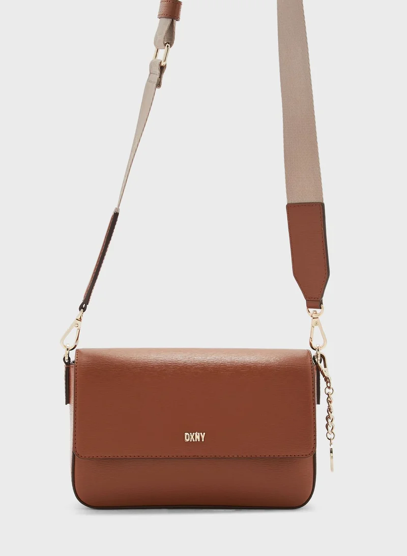 DKNY Bryant Park Medium Flap Crossbody Bag